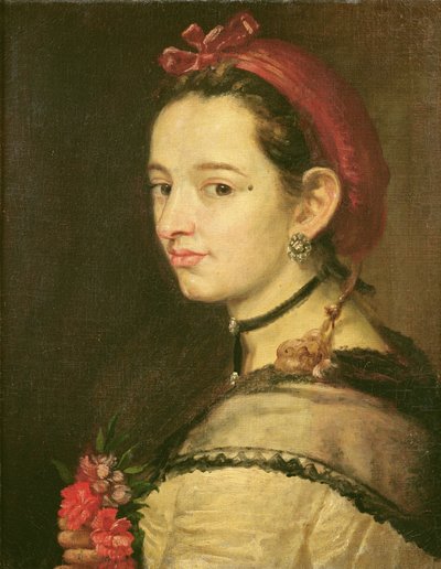 Portrait of a woman by Spanish School